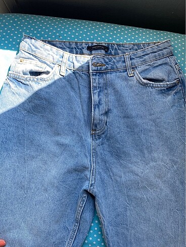 38 Beden mavi Renk Kadın jeans