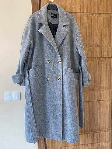 Oversize premium kaşe kaban