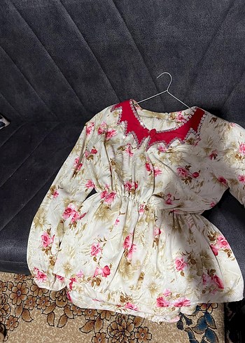 38 Beden beyaz Renk Uzun Kollu Beyaz Nakışlı Bohem Kadın Kimono