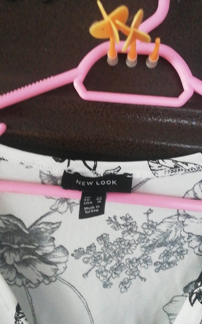 Bohem Stil V Yaka Desenli Kadın Bluz - Görsel 3