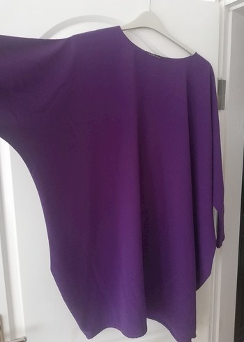 Mor Salaş Kadın Tunik - Görsel 4