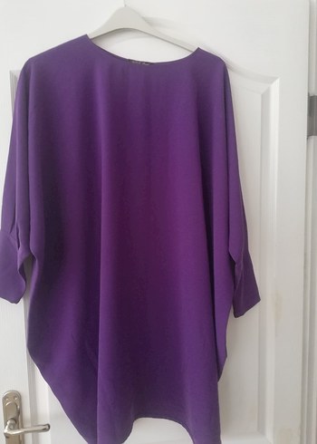 Mor Salaş Kadın Tunik - Görsel 2