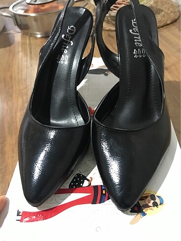 Zara 36 numara topuklu ayakkabı