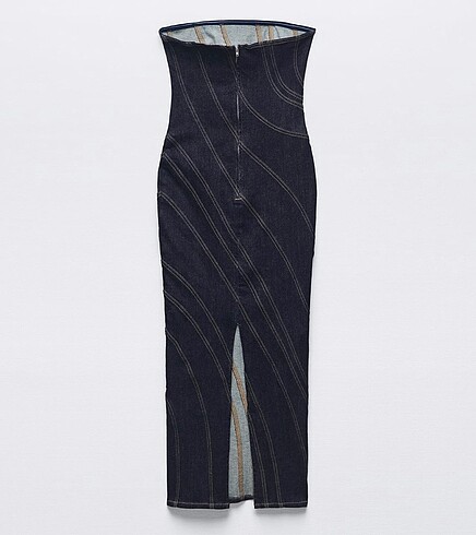s Beden Zara denim elbise zara kot elbise