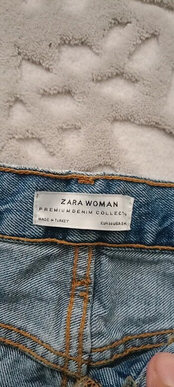 34 Beden mavi Renk Jean pant