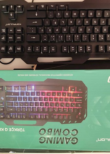 Konfulon W200 Işıklı Gaming oyuncu klavye.