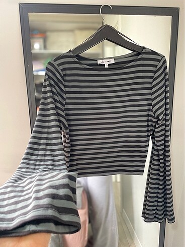 Koton CROP BLUZ