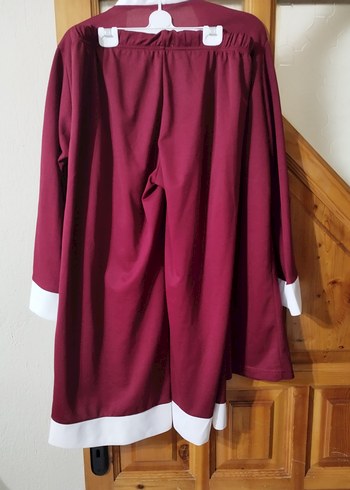 Bordo Kadın Uzun Kollu Uzun Boy İkili takım - Görsel 4