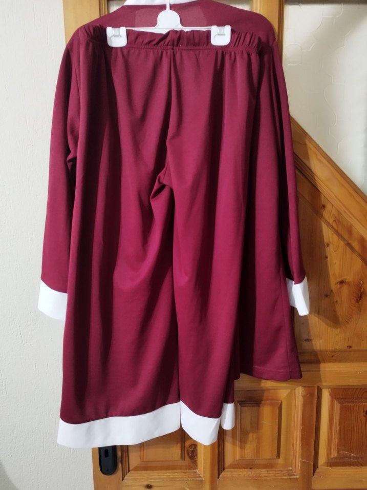 Bordo Kadın Uzun Kollu Uzun Boy İkili takım - Görsel 4