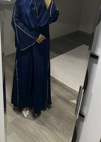 Taşlı abaya ferace