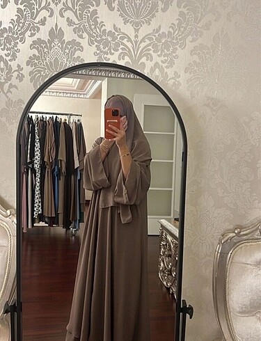 diğer Beden Vizon abaya