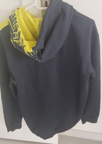 Fenerbahçe Kapüşonlu Erkek Sweatshirt - Görsel 4