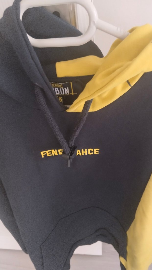 Fenerbahçe Kapüşonlu Erkek Sweatshirt - Görsel 3