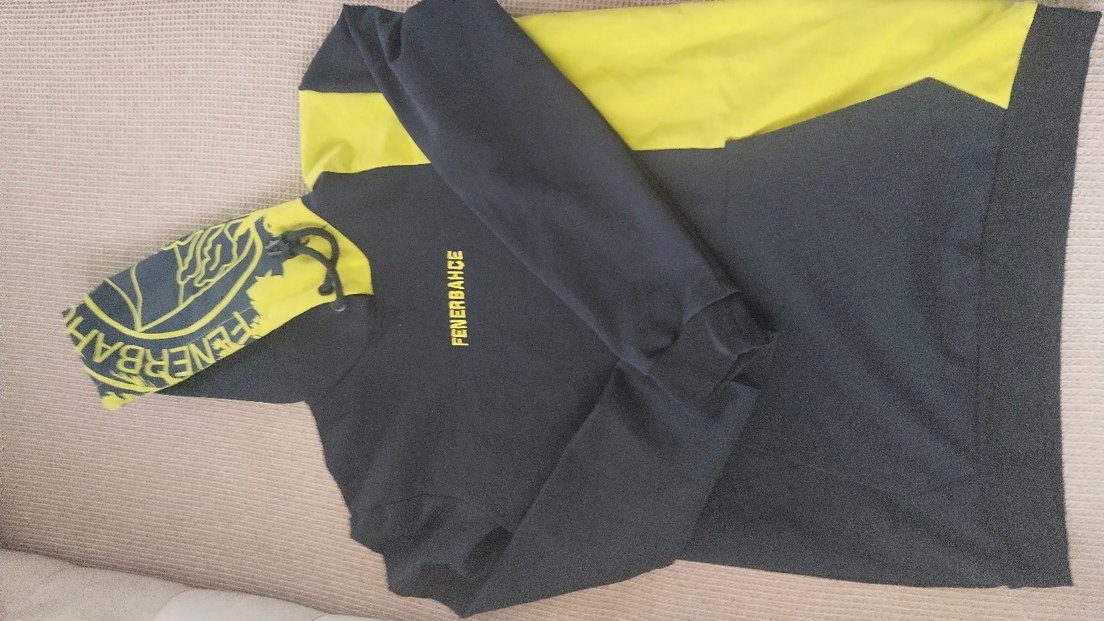 Fenerbahçe Kapüşonlu Erkek Sweatshirt - Görsel 2