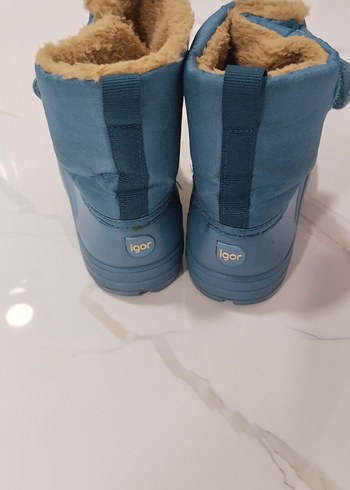 igor Mavi Erkek Çocuk Lastik Bot - Görsel 4