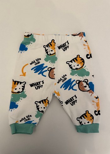 Bebek Erkek Çok Renkli Baskılı Pamuklu Takım - Görsel 2