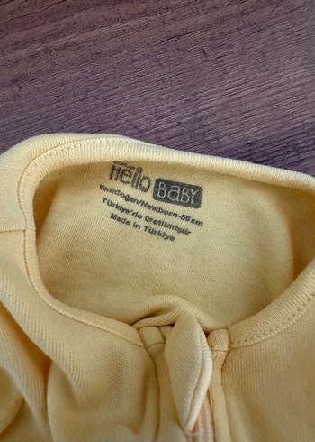 Sarı yenidoğan tulum - Görsel 3