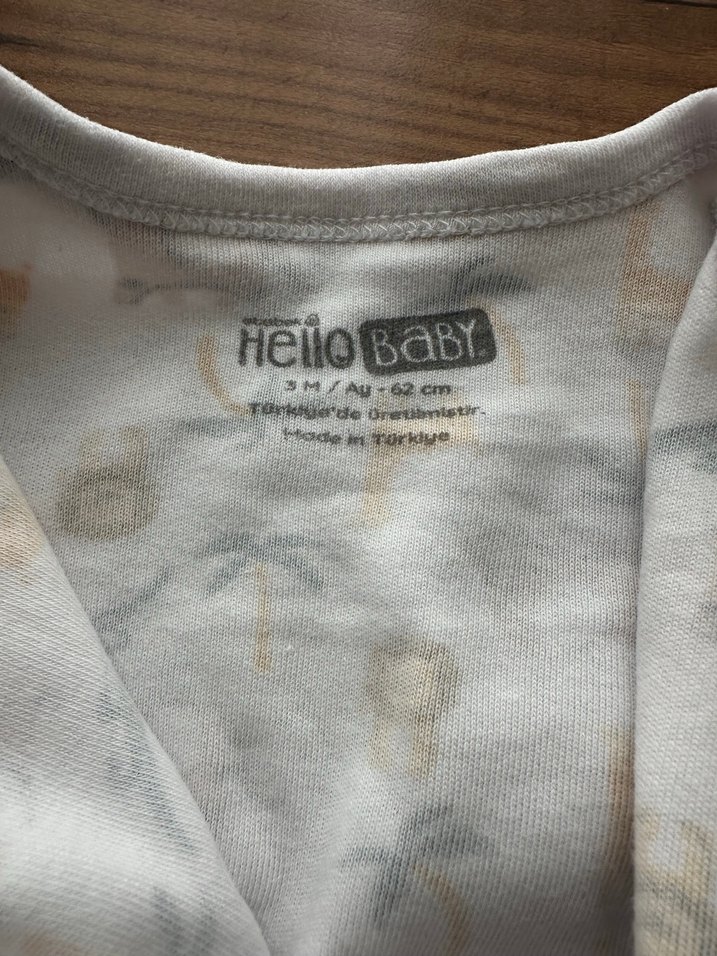 Bebek Erkek Baskılı Uzun Kollu Üçlü Takım - Görsel 3