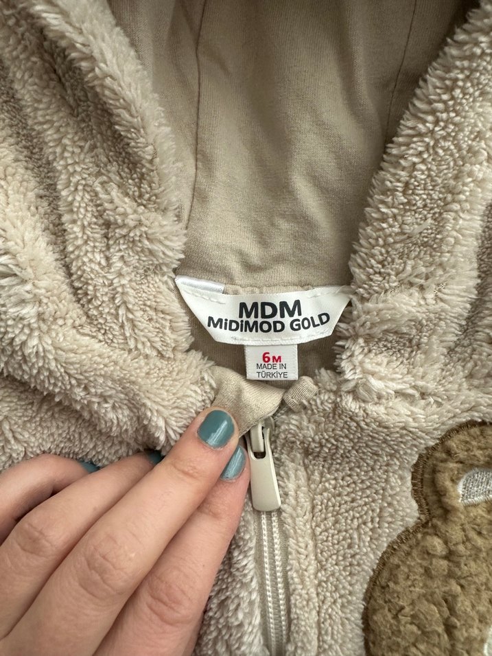 Kürk Detaylı Bebek Erkek Tulumu - Görsel 3