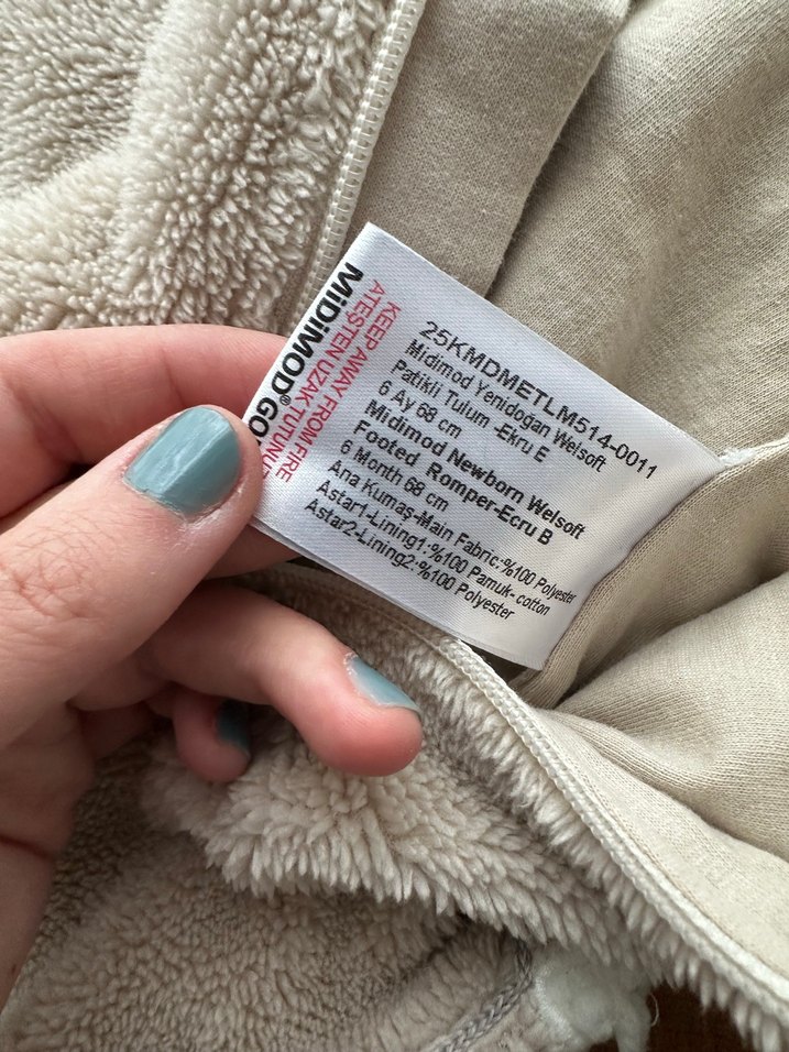 Kürk Detaylı Bebek Erkek Tulumu - Görsel 4