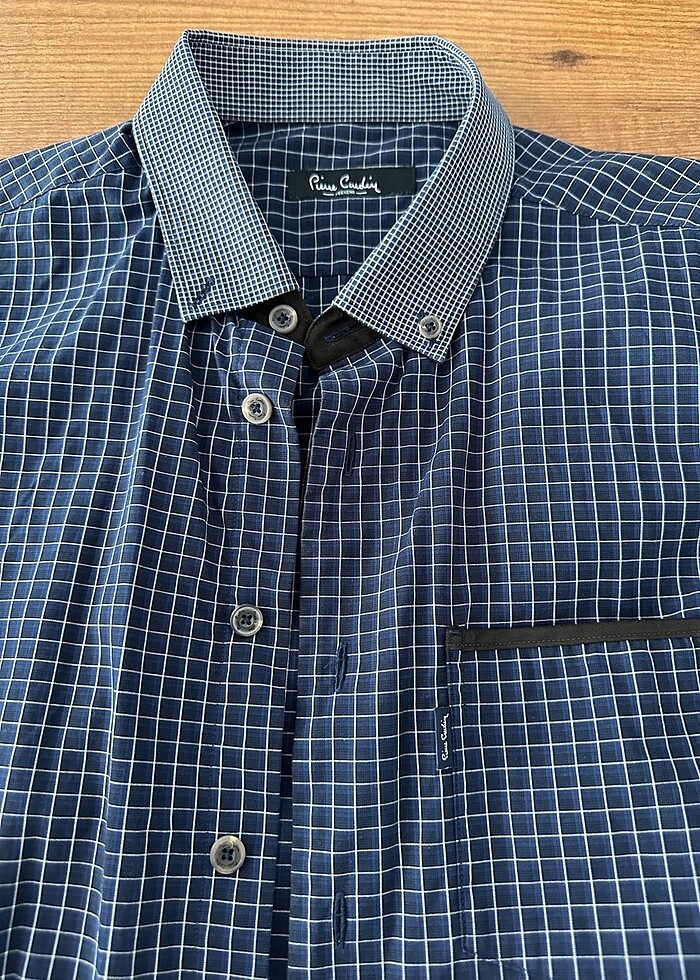 Pierre cardin kareli gömlek - Görsel 2