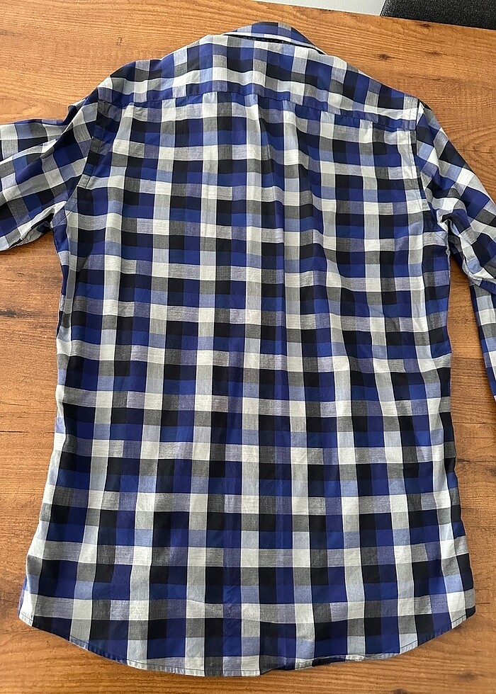 Fabrika kareli gömlek - Görsel 2