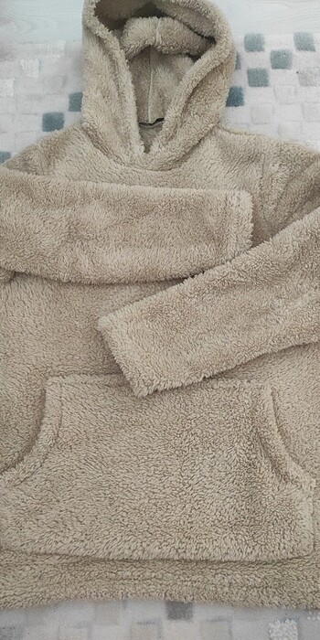 Peluş sweatshirt 