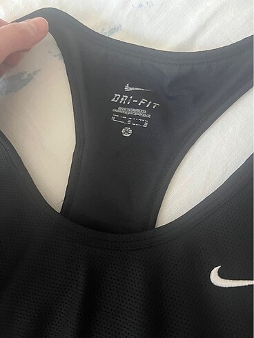 m Beden siyah Renk Nike Siyah Sporcu Sütyenli Atlet