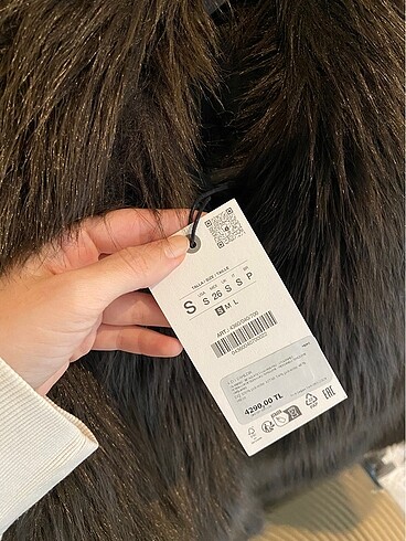 Zara Etiketli Zara Kürk