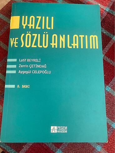 Yazılı ve sözlü anlatım