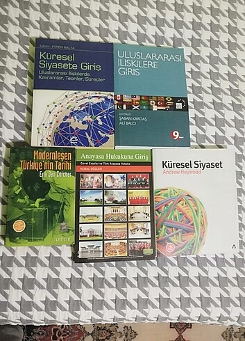 Uluslararası ilişkiler bölüm kitapları