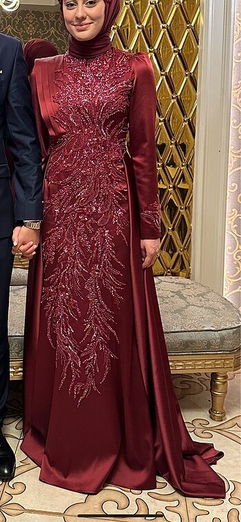 Kına gecesi veya özel gün abiyesi - Görsel 3