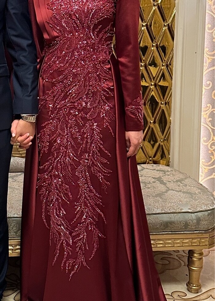 Kına gecesi veya özel gün abiyesi - Görsel 3