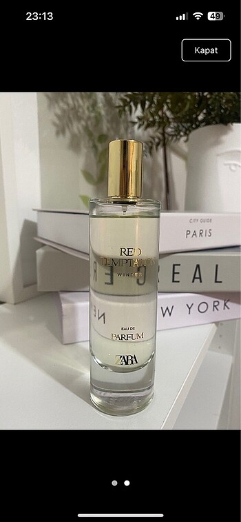 Zara Zara winter red temptation