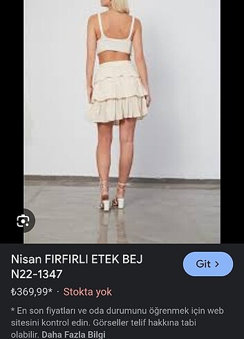 Addax Fırfırlı kısa etek