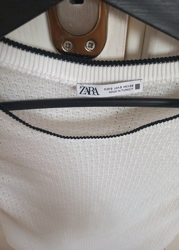 kolları fırfırlı bluz - Görsel 7