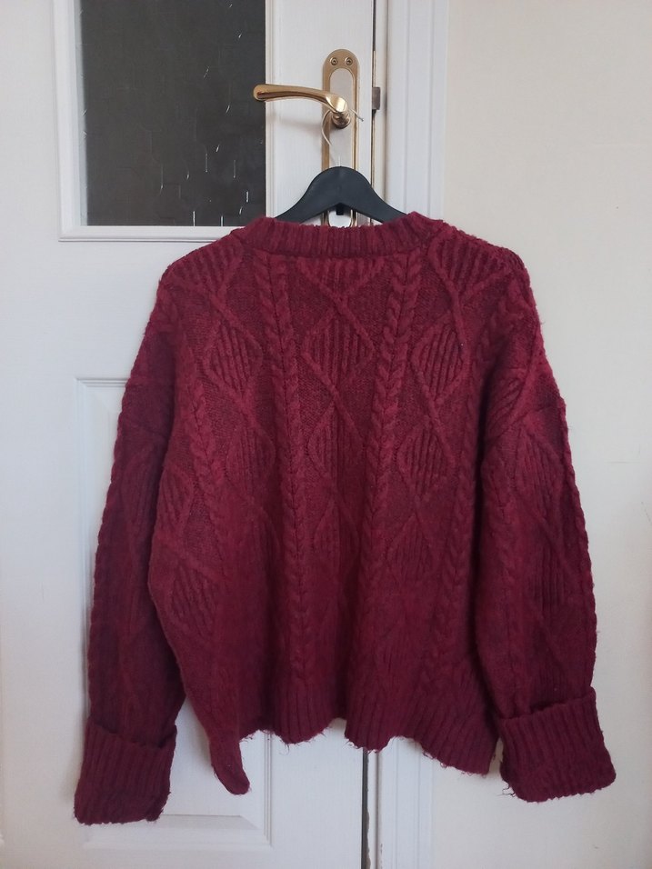 Örgü Kadın Hırka - Görsel 4