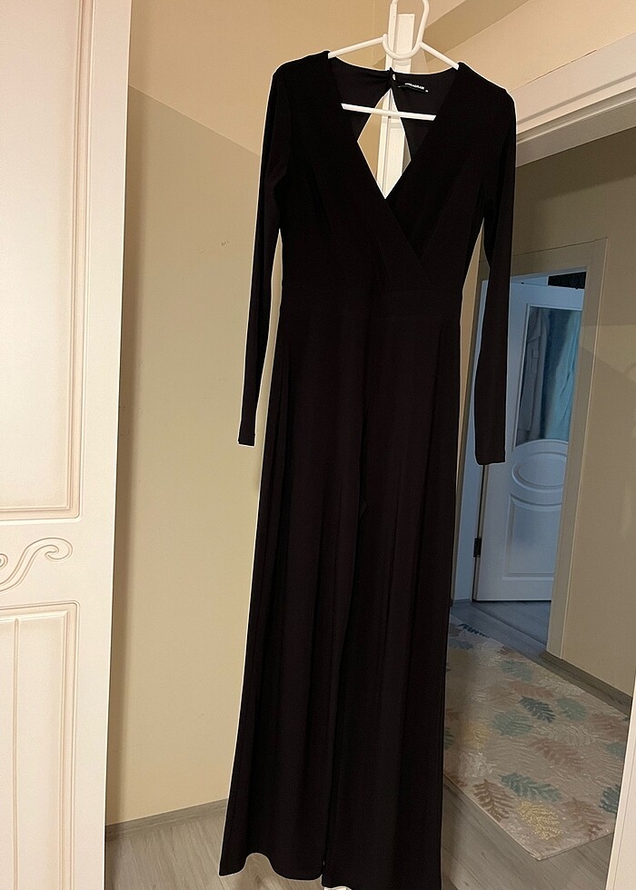 Siyah tulum - Görsel 4