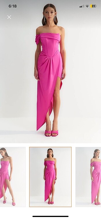 Trendyol & Milla Pembe elbise