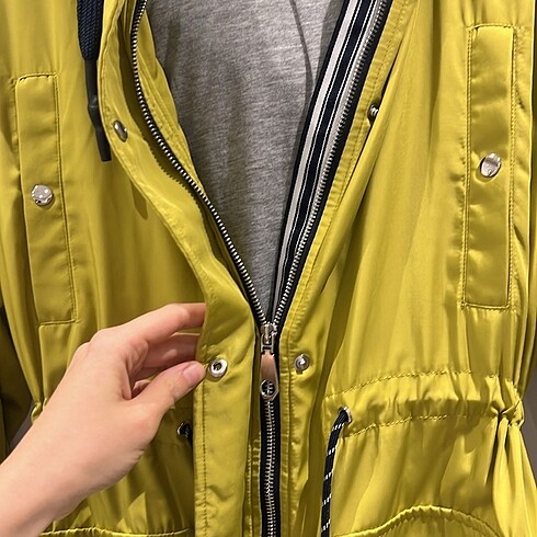 Zara kap trenckot spor - Görsel 4