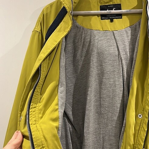Zara kap trenckot spor - Görsel 5