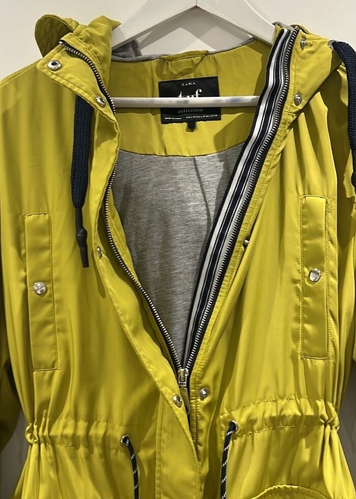 Zara kap trenckot spor - Görsel 2