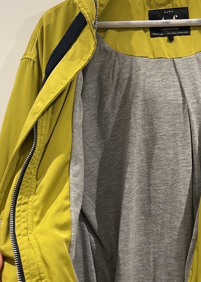 Zara kap trenckot spor - Görsel 5