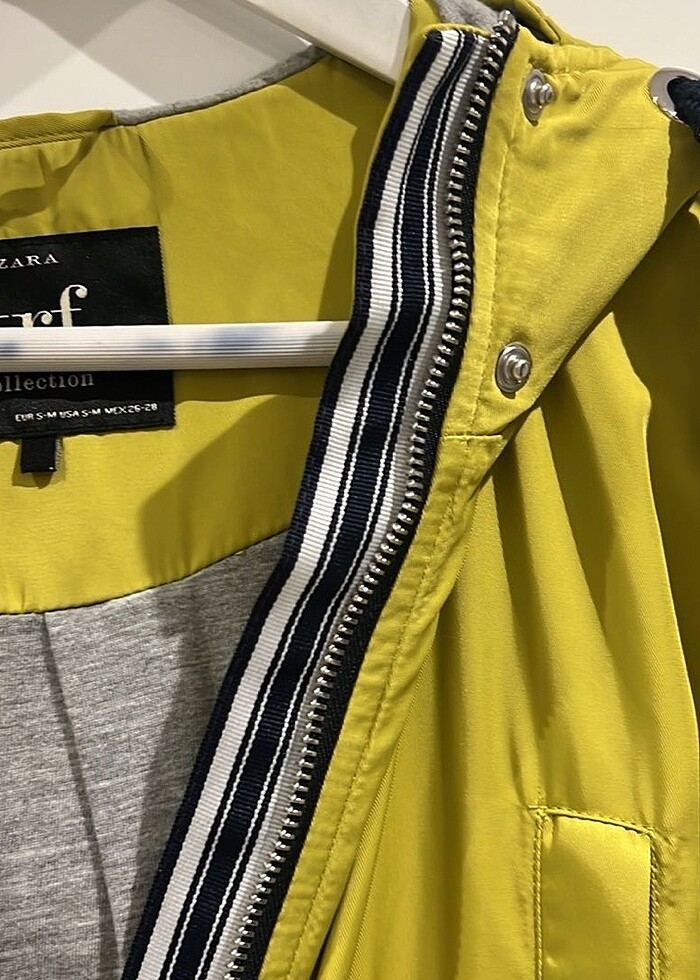 Zara kap trenckot spor - Görsel 3