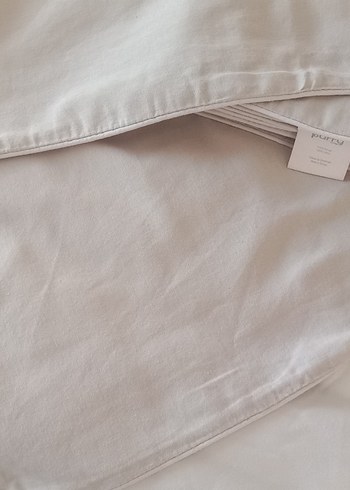 Bej Gri Düz Puffy Nevresim Takımı - Görsel 3