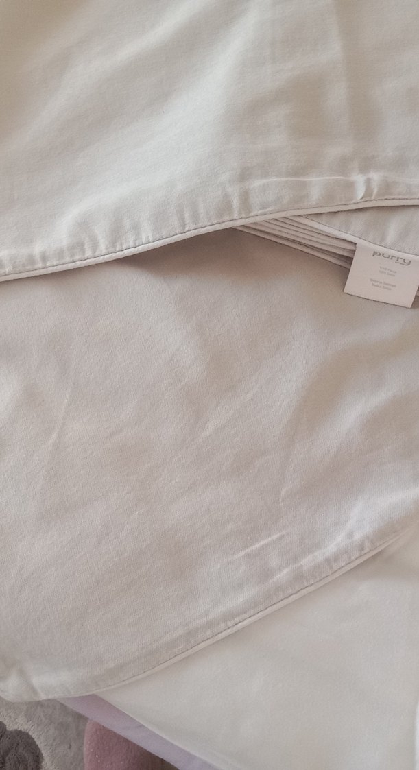 Bej Gri Düz Puffy Nevresim Takımı - Görsel 3