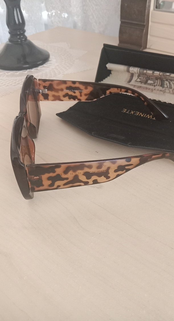 leopar kadın güneş gözlüğü - Görsel 3