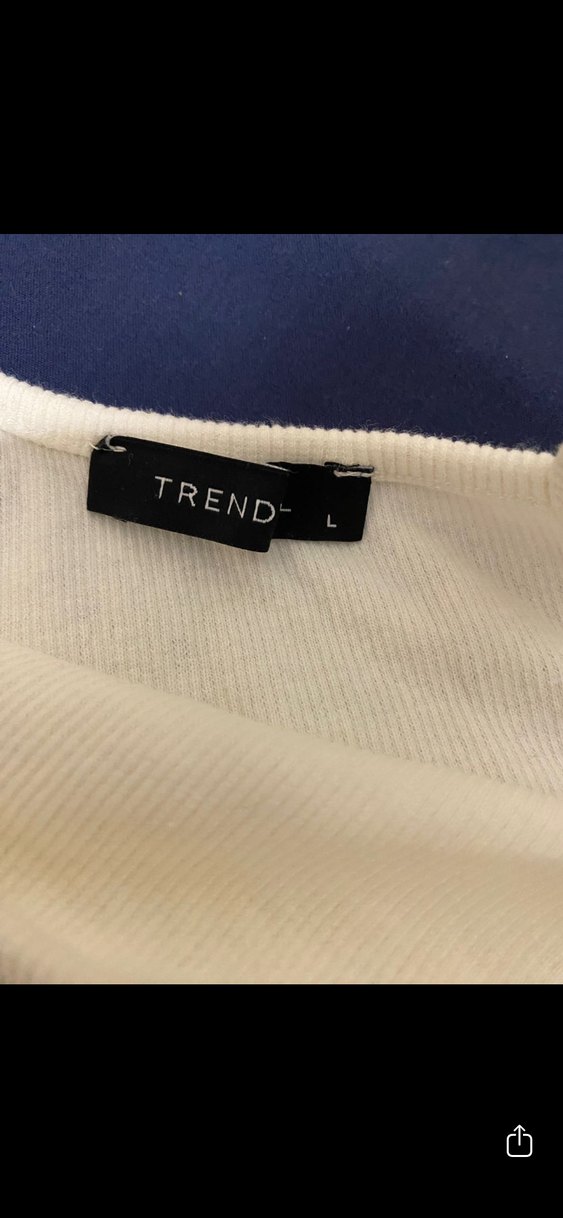 Beyaz Uzun Kollu Crop Top Kadın - Görsel 3