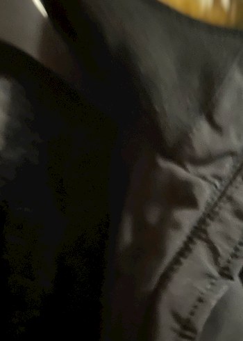 Siyah Kadın Midi Kışlık Kürklü Mont - Görsel 8