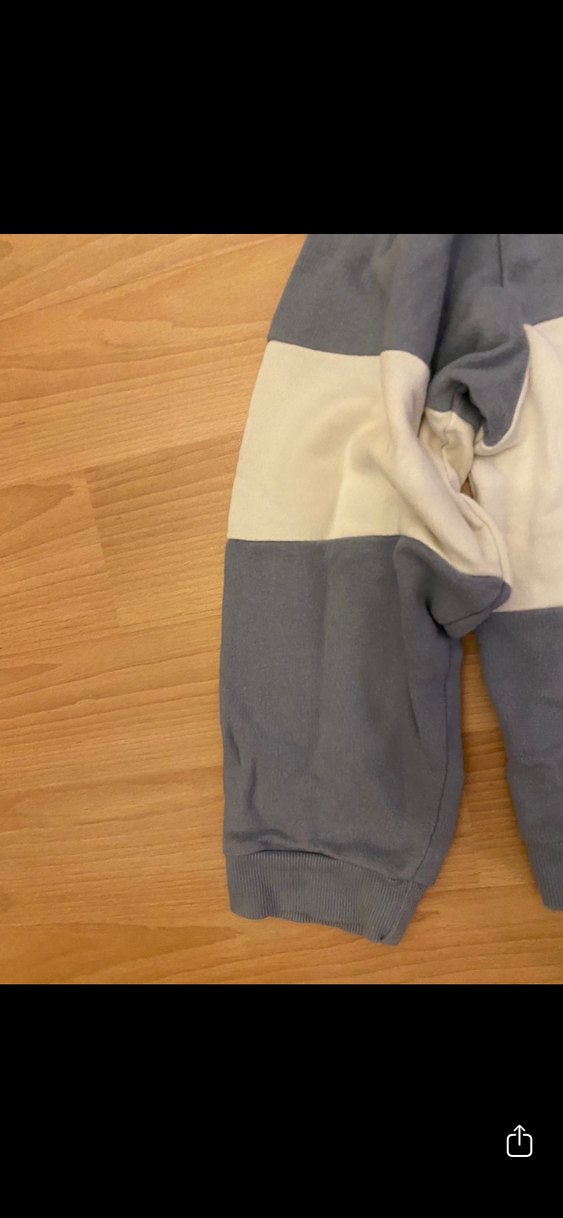 Gri Yarım Fermuarlı Kadın Sweatshirt - Görsel 3